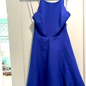 Lulu's Blue Mini Dress